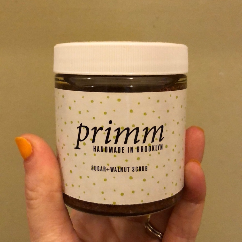 Primm walnut and sugar body scrub. Brand new